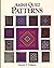 Amish Quilt Patterns by Rachel T. Pellman (1984-08-03)