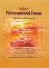 Indian Philosophical Terms ; Glossary and Sources : Project Under the Joint Auspices of K. J. Somaiya Sanskriti Peetham and Instt. of Jainology U. K. and India