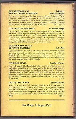 Romantic Image. On the poetic image, with special reference to modern poetry and criticism (Hardcover)