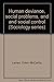 Human deviance, social problems, and social control (Prentice-Hall sociology series)