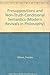 Presuppositions and Non-truth Conditional Semantics (Modern Revivals in Philosophy) by Deirdre Wilson (1992-01-23)