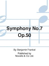 FRANKEL: SYMPHONY NO.7 OP.50 (STUDY SCORE) POCHE