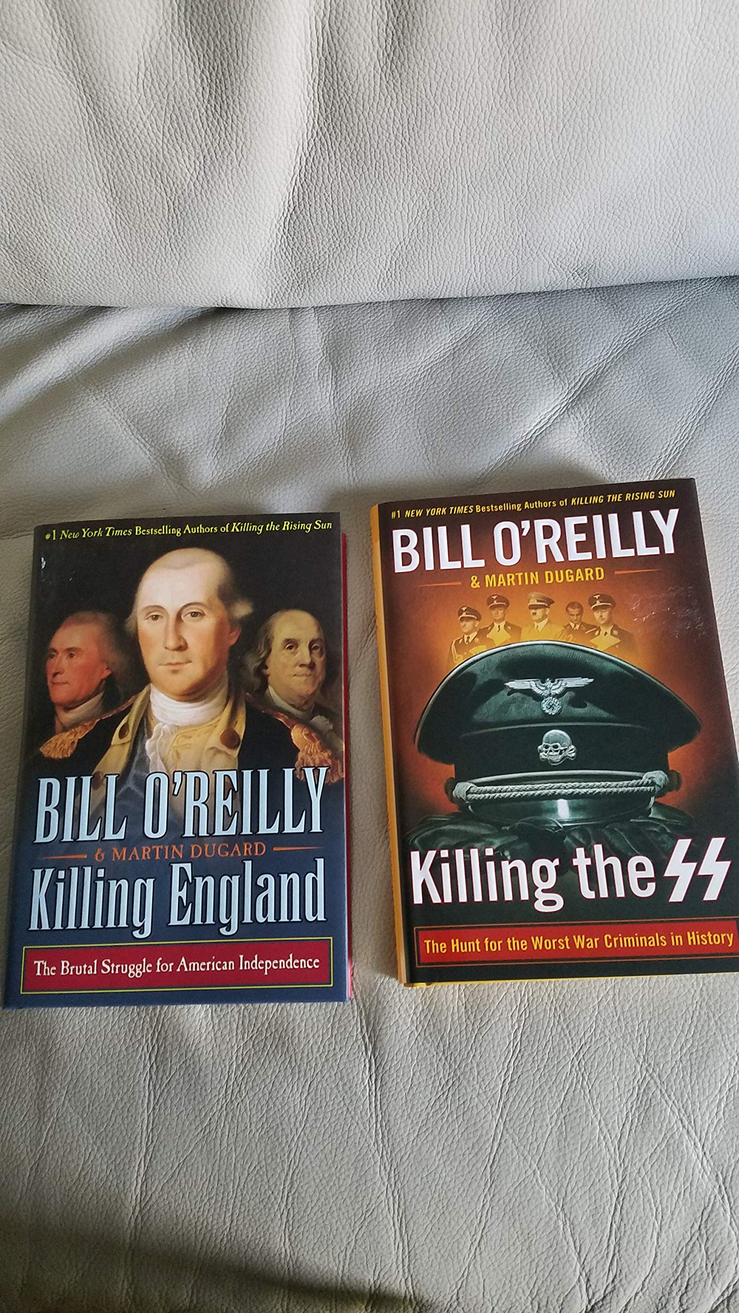 BILL O'REILLY 2 BOOK SET - - KILLING ENGLAND & KILLING THE SS (Hardcover)