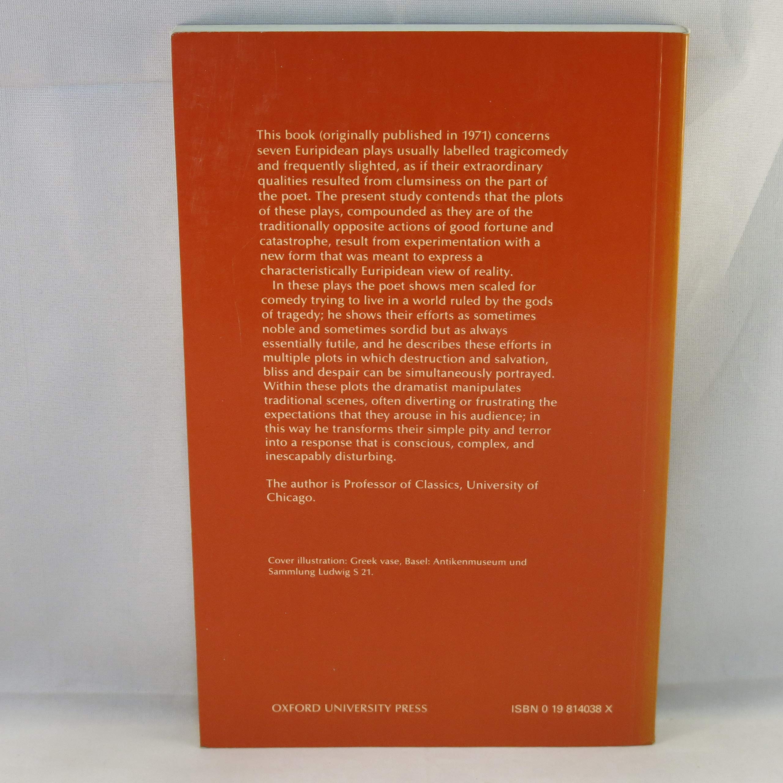 Catastrophe Survived: Euripides' Play of Mixed Reversal (Paperback)