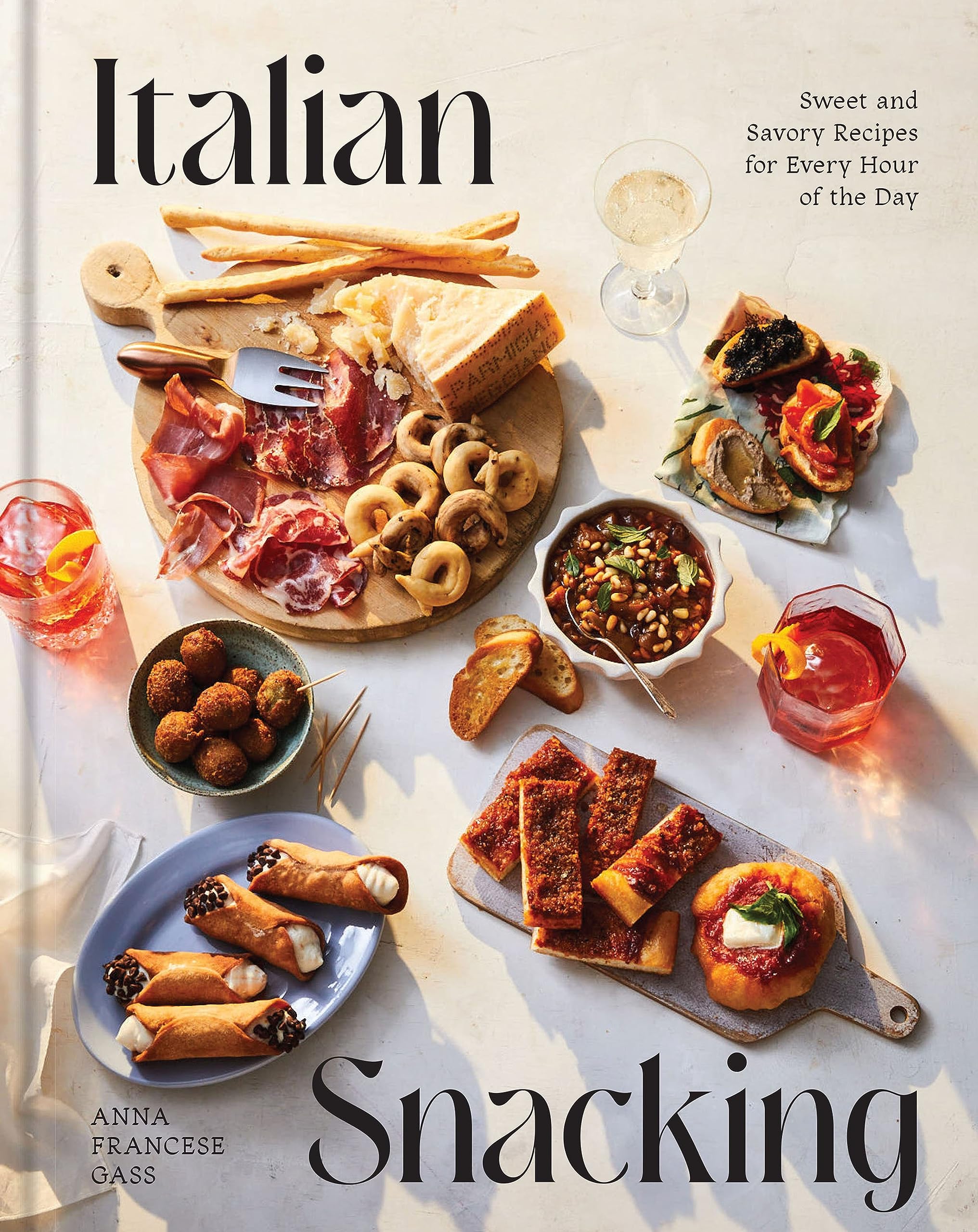 Italian Snacking: Sweet and Savory Recipes for Every Hour of the Day - A Cookbook (Hardcover)