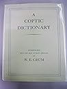 A Coptic Dictionary