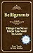Belligerants: Things You Ne...
