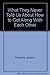 What They Never Told Us About How to Get Along With Each Other by Edwards, Judson (1991) Paperback