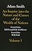 An Inquiry into the Nature and Causes of the Wealth of Nations: 2 Volumes (The Glasgow Edition of the Works and Correspondence of Adam Smith) (Vol 2) by Adam Smith (1976-03-04)