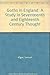 Goths in England: A Study in Seventeenth and Eighteenth Century Thought