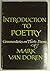Introduction to Poetry-Commentaries on Thirty Poems. 1968 Edi... by Mark Van. Doren