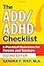 The ADD/ADHD Checklist: A Practical Reference for Parents and Teachers (J-B Ed: Checklist) by Sandra F. Rief (2008-10-10)