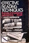 Effective reading techniques: Business and personal applications