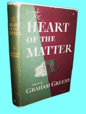 Heart of the Matter Graham Greene Novel 1st Edition 2nd Printing Fiction
