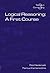 Logical Reasoning: A First Course by R Nederpelt (2004-04-02)