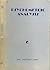 Psychometric Analysis by Max Freedom Long (1959-07-30)