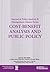Cost-Benefit Analysis and Public Policy (Journal of Policy Analysis and Management Classics) (2008-08-19)