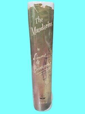 THE MANDARINS Simone de Beauvoir PRIX GONCOURT 1st Edition First Print 1956 HCDJ