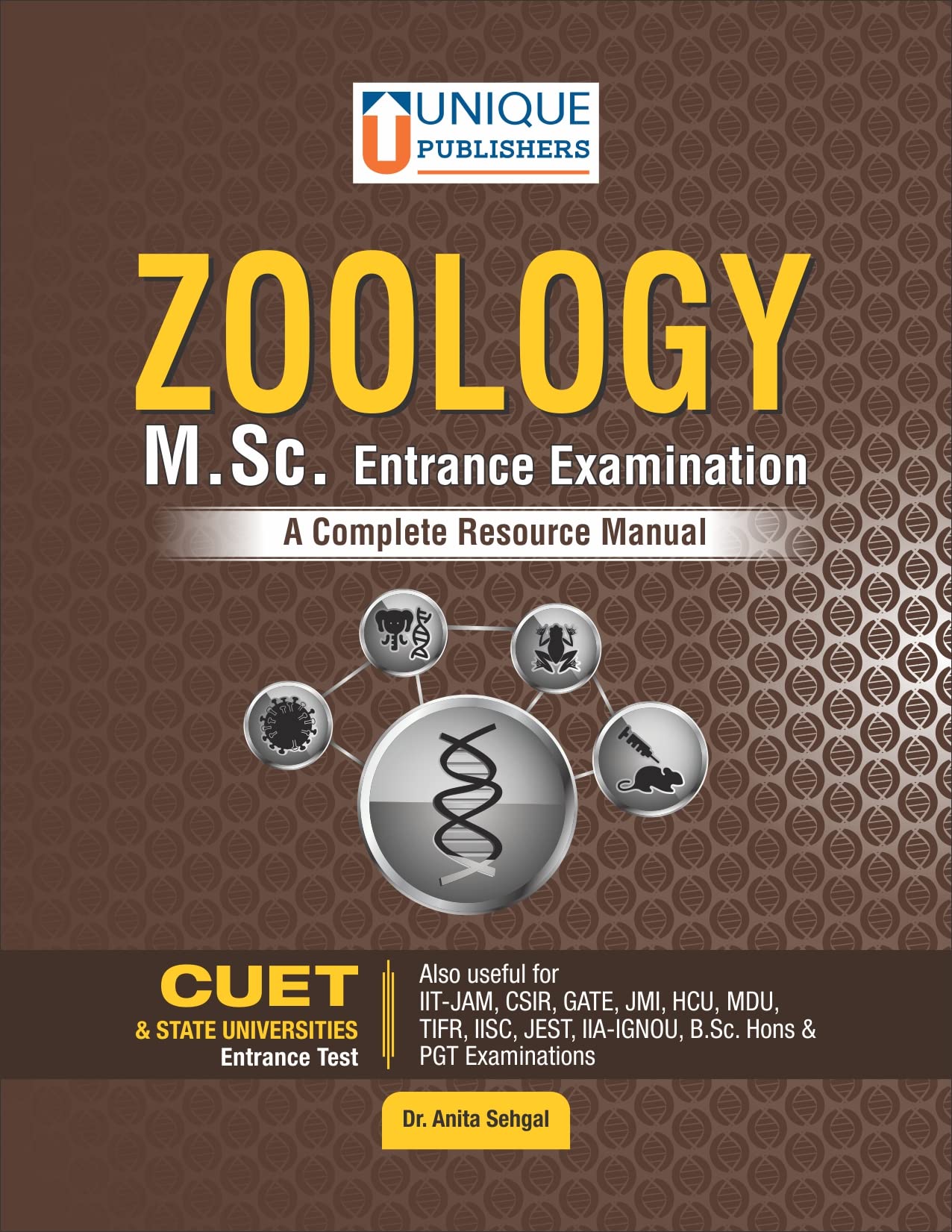 M.Sc Zoology Entrance Examination Dr. Anita Sehgal (Unknown Binding)