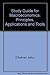 Study Guide for Macroeconomics: Principles, Applications and Tools by Arthur O'Sullivan (2009-09-07)