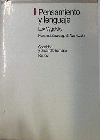 Portada de Pensamiento y Lenguaje, de Lev Semyonovich Vygotsky
