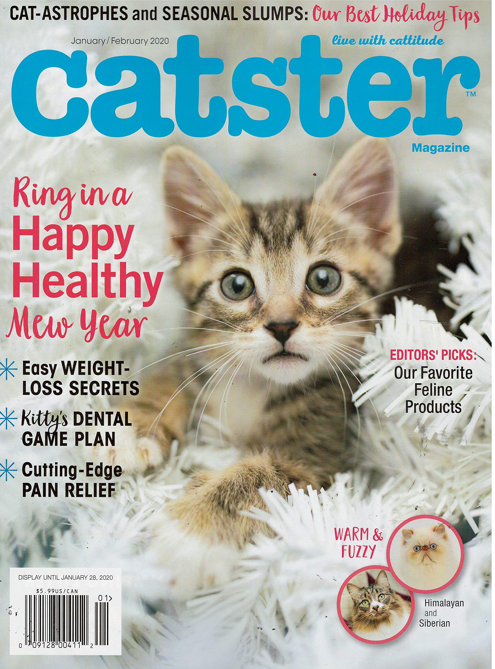 Catster Magazine January/February 2020 (Unknown Binding)