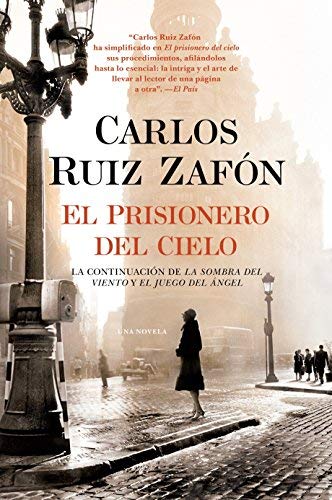 Portada de El Prisionero del Cielo, de Carlos Ruiz Zafón