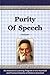 Purity of Speech Paperback by Chofetz Chaim