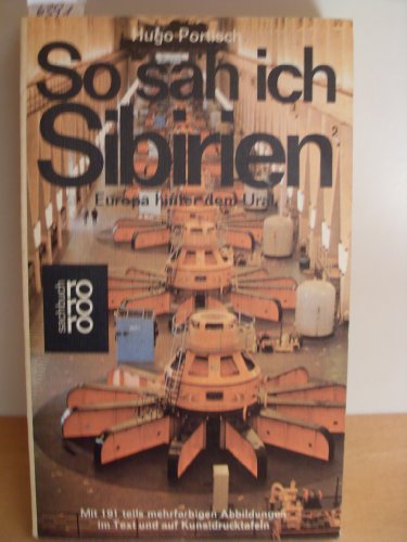 So Sah Ich Sibirien Europa Hinter D. Ural (Perfect Paperback)