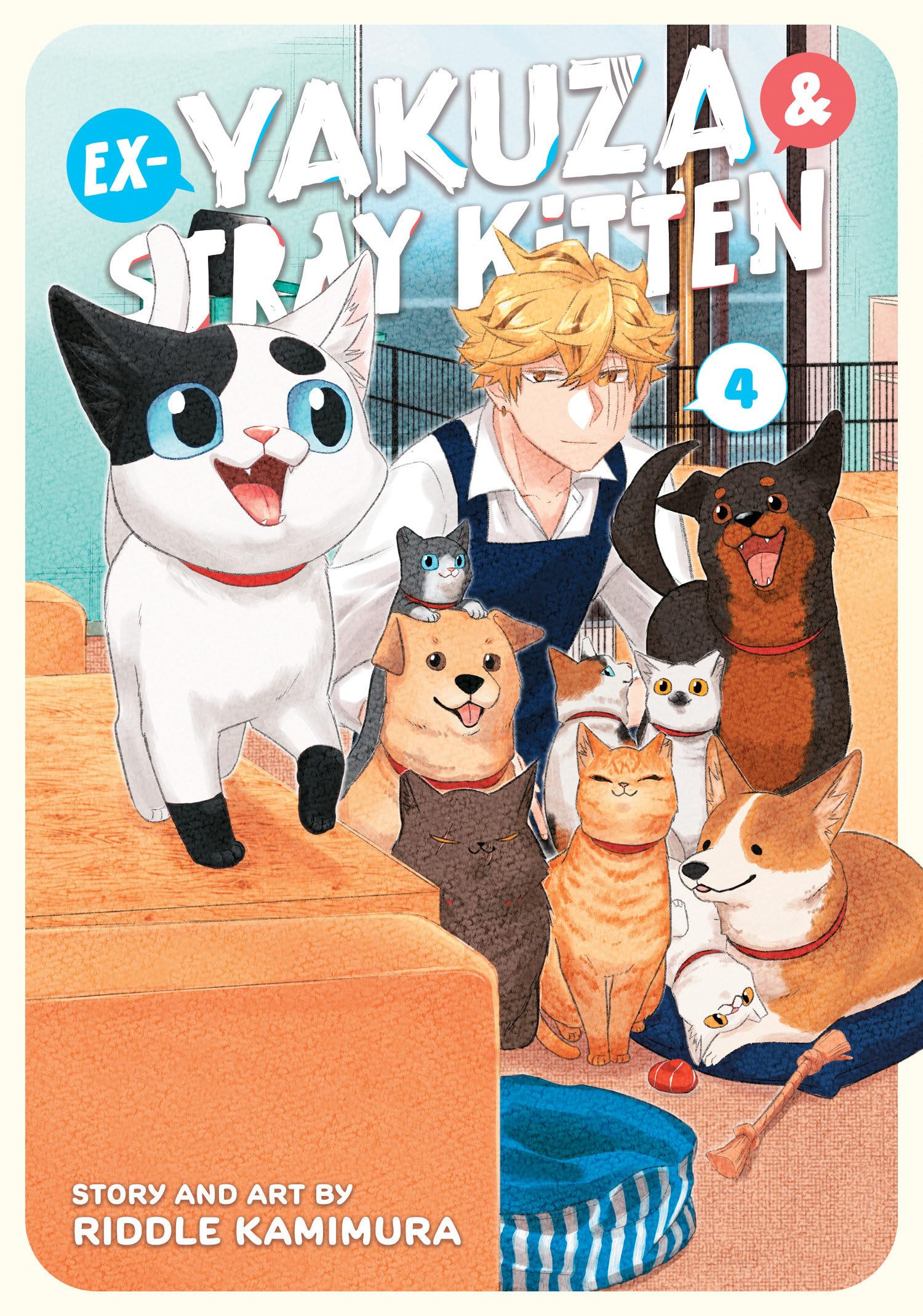Ex-Yakuza and Stray Kitten Vol. 4 (Paperback)