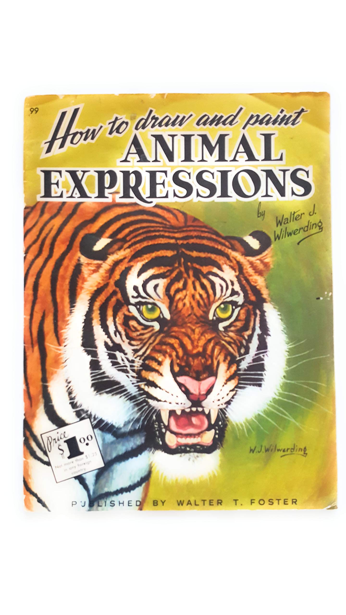 How To Draw and Paint Animal Expressions # 99 (Paperback)