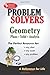 The Geometry Problem Solver Revised edition by The Editors of REA, Woodward, Ernest, Geometry Study Gudies (1978) Paperback