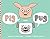 Pig and Pug by Lynne Berry (2015-06-02)