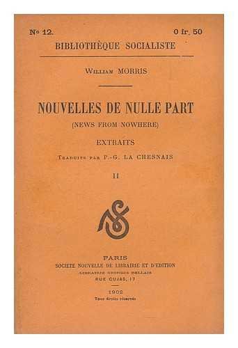 Nouvelles de nulle part = (News from nowhere) : extraits [Vol 2]