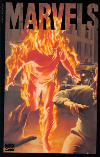 Marvels Book #1 of 4 (published January 1994) script by Kurt Busiek, art by Alex Ross