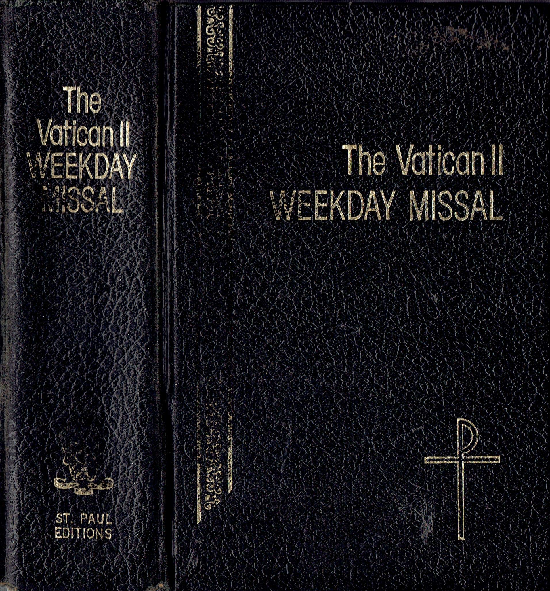 The Vatican 2 Weekday Missal For Spiritual Growth (Hardcover)