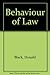 Behaviour of Law by Donald ...
