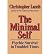 [ [ [ The Minimal Self[ THE MINIMAL SELF ] By Lasch, Christopher ( Author )Nov-01-1985 Paperback