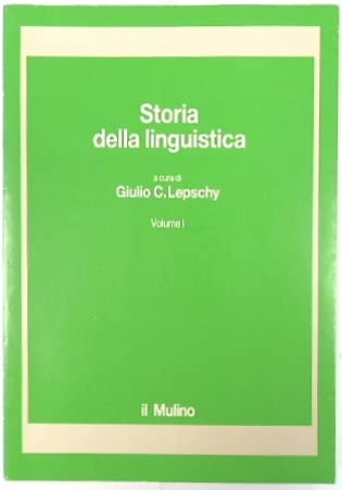 Storia della linguistica vol. 1 (Paperback)