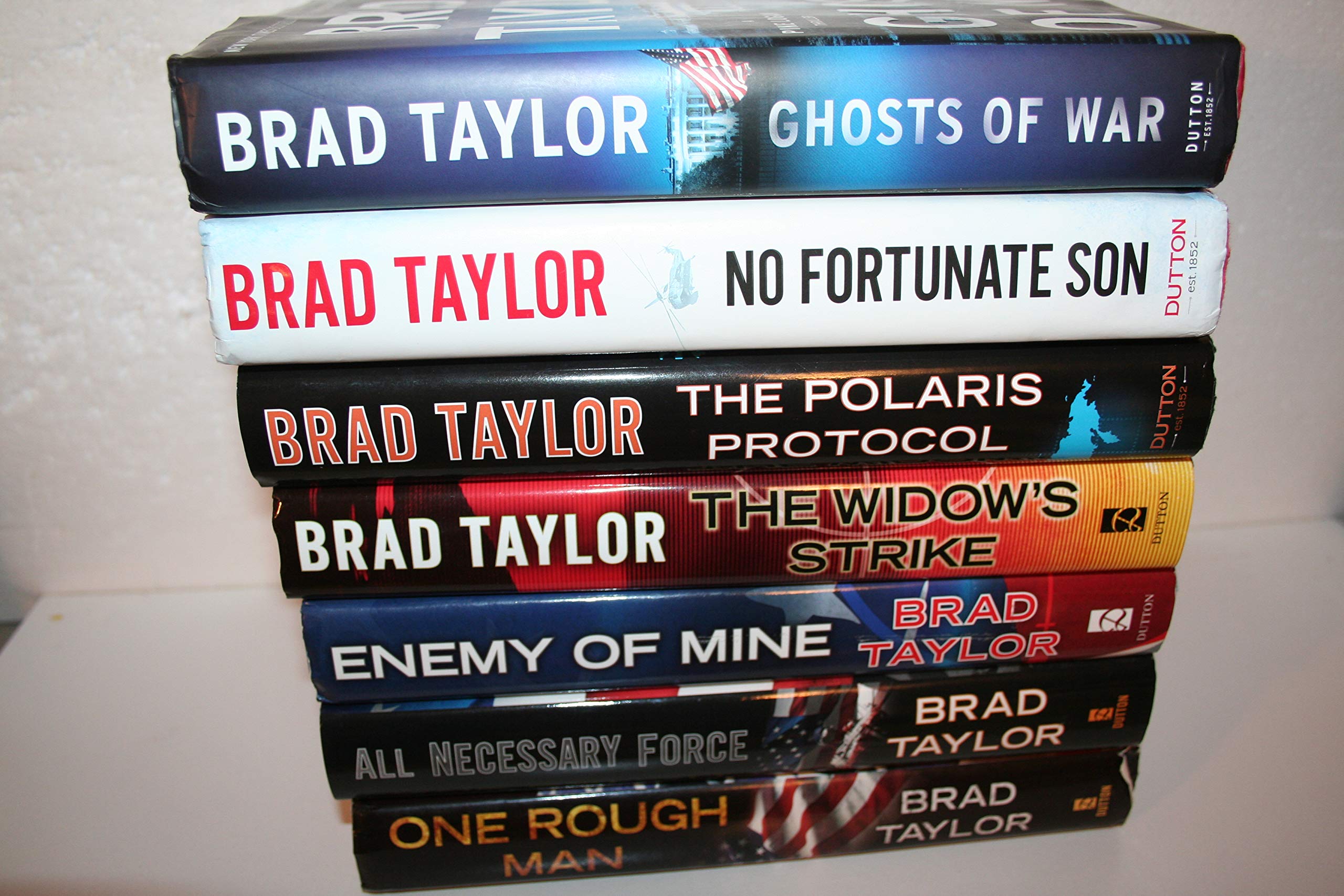 Brad Taylor's Pike Logan 7-title, 1st Edition/1st Printing collection #1-5, 7 & 10 (Hardcover)
