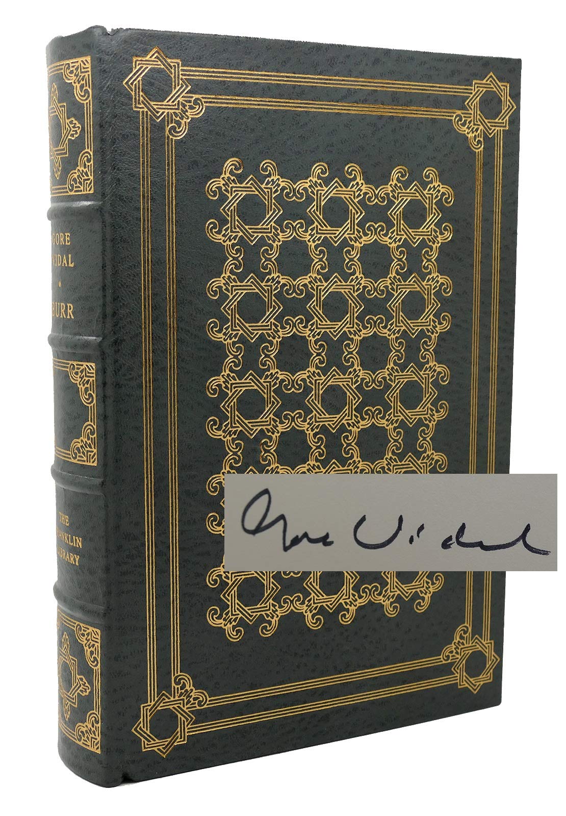BURR Signed 1st Franklin Library