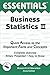 Business Statistics II Essentials (Essentials Study Guides) b... by Louise J. Clark