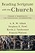 Reading Scripture with the Church: Toward a Hermeneutic for Theological Interpretation by A. K. M. Adam (2006-10-01)