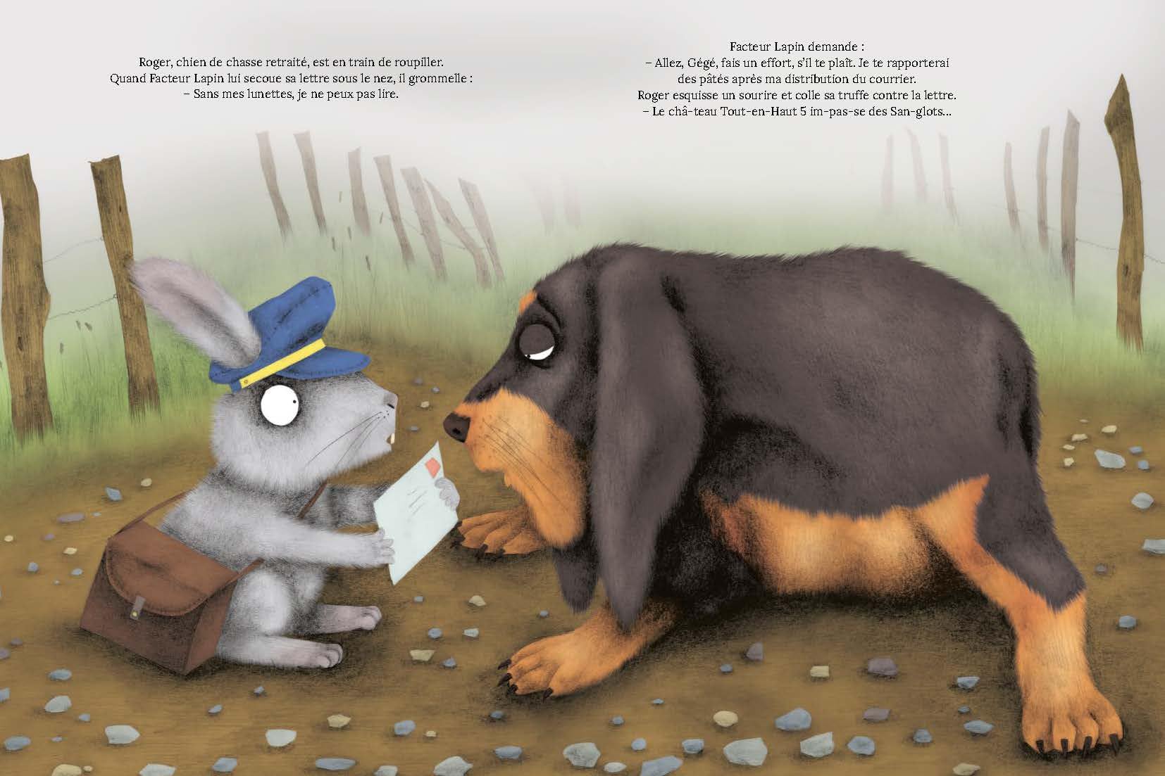 L'affreuse bête de Mont-la-Terreur (Hardcover)