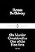 On Murder Considered as One of the Fine Arts (Penguin Little Black Classics, #04)