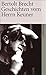 Geschichten Vom Herrn Keuner by Bertolt Brecht (2004-09-30) by Unknown Author