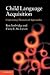 Child Language Acquisition: Contrasting Theoretical Approaches by Ambridge, Ben, Lieven, Elena V. M. (2011) Hardcover