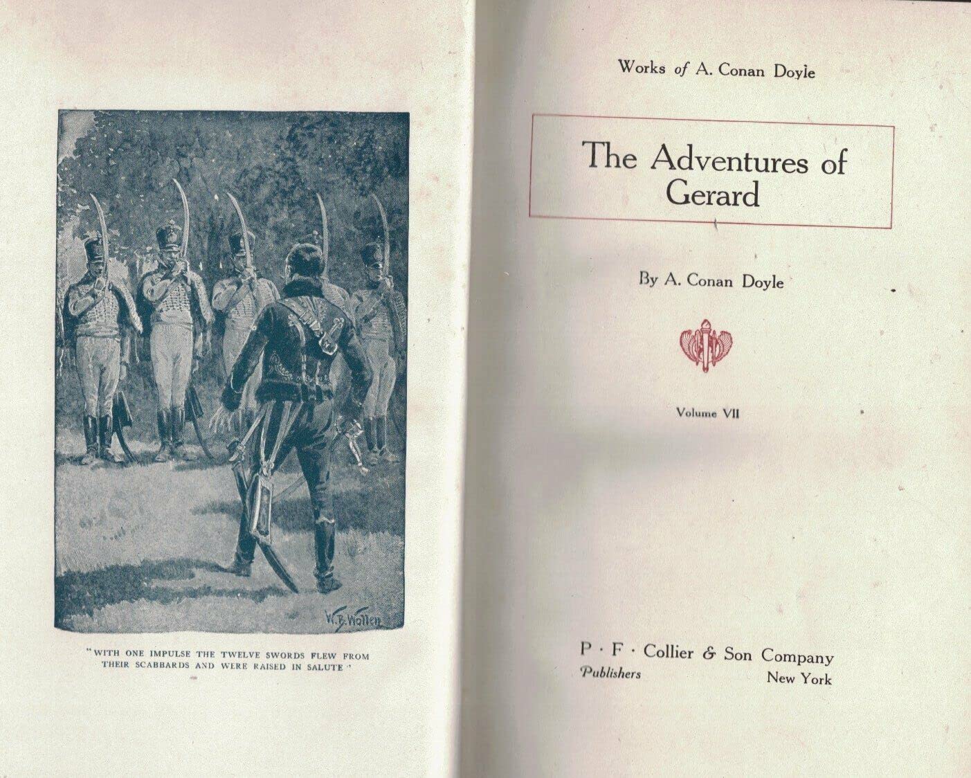 1905 SIR ARTHUR CONAN DOYLE ADVENTURES OF GERARD NAPOLEONIC WAR ILLUSTRATED [Hardcover] SIR ARTHUR CONAN DOYLE