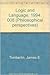 Philosophical Perspectives: Language and Logic: 007