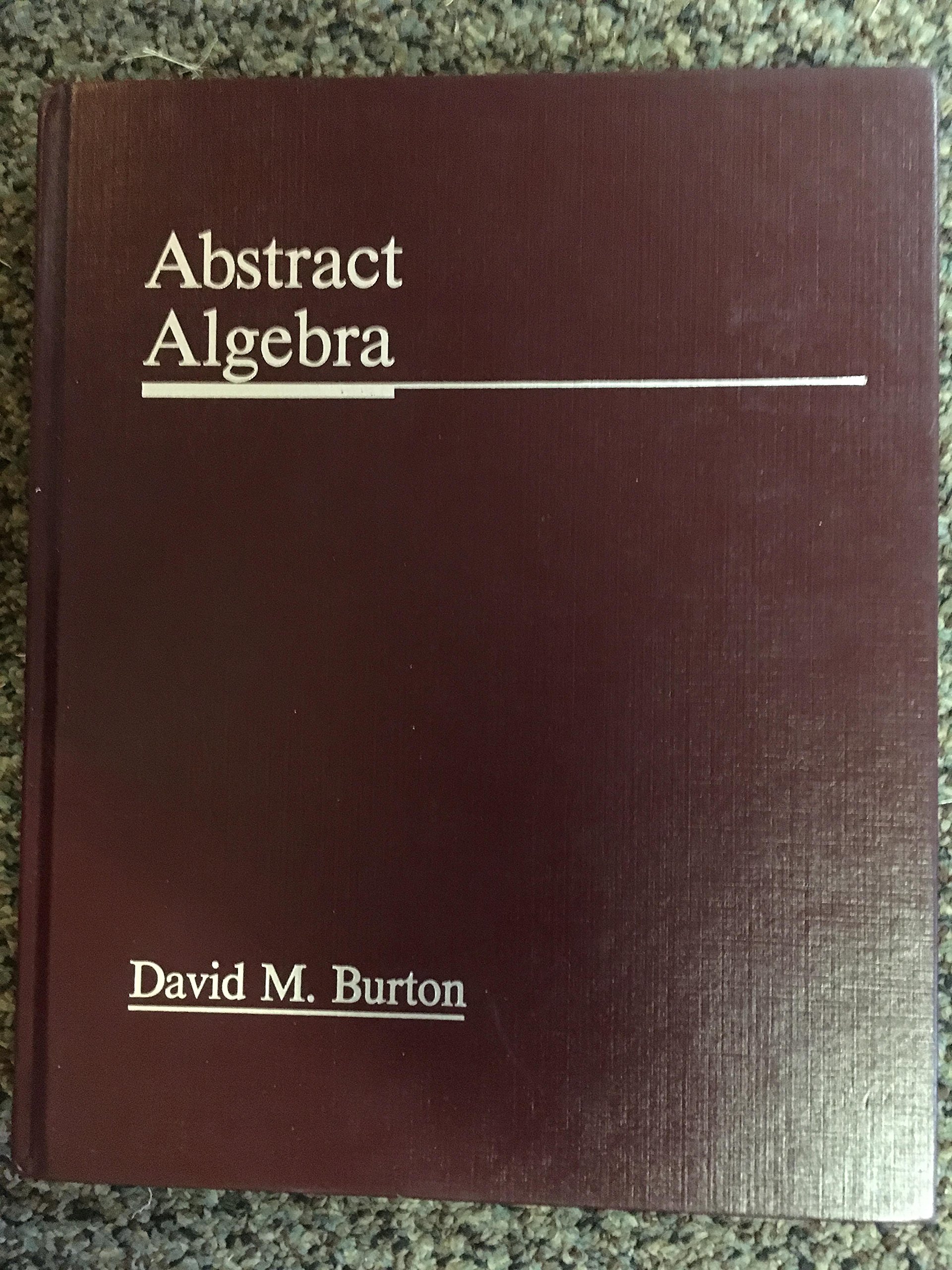 Abstract Algebra (Hardcover)